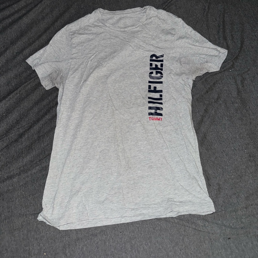 Size S, Mens, Tommy Hilfiger, Grey, Short Sleeves